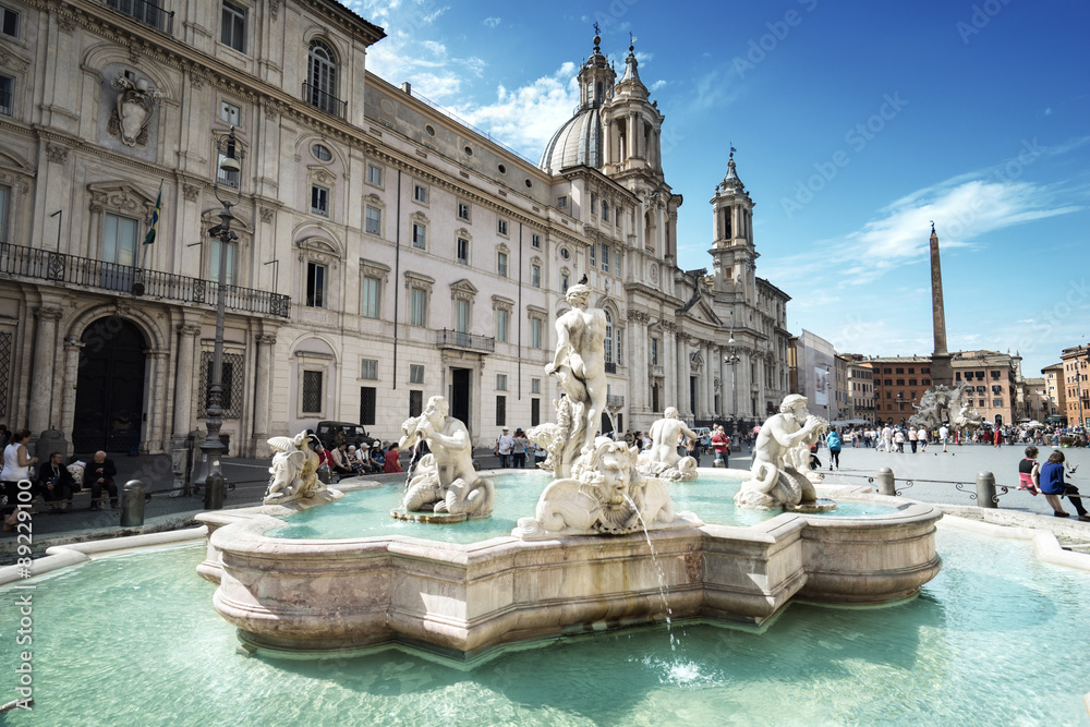 Piazza Navona, Rome. Italy