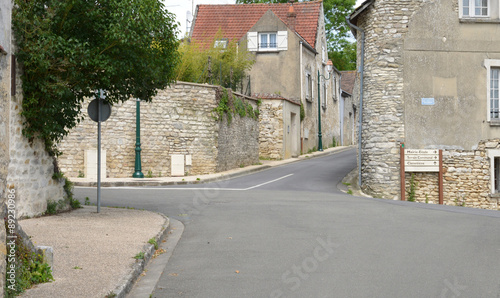  France, the picturesque village of Fontenay Saint Pere photo