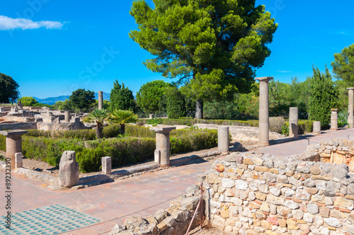 Ruinas de Empúries, antigua ciudad griega y romana, Cataluña (ESpaña) photo