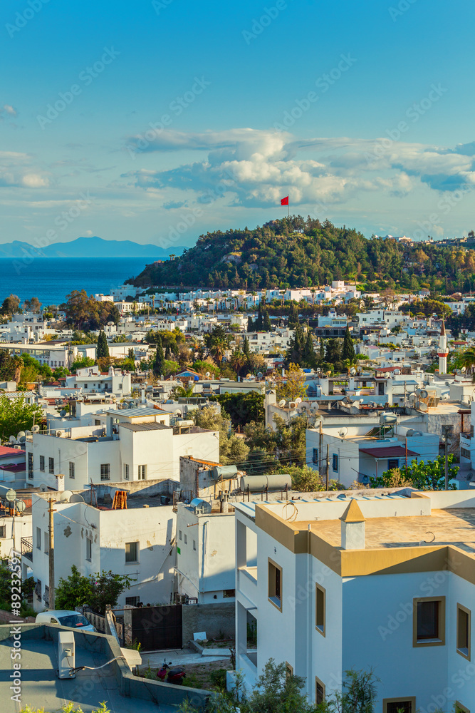 Touristic place Bodrum town in Turkey Touristic place Bodrum town in Turkey