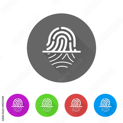 App Icon Long Shadow - 5 Colors