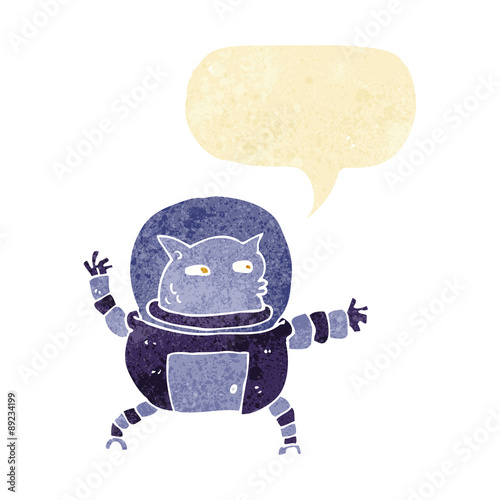 cartoon alien with speech bubble