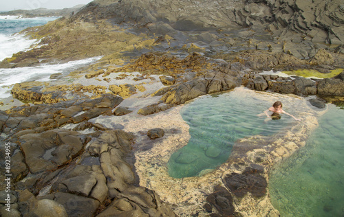 Gran Canaria, Banaderos area, rock pools photo