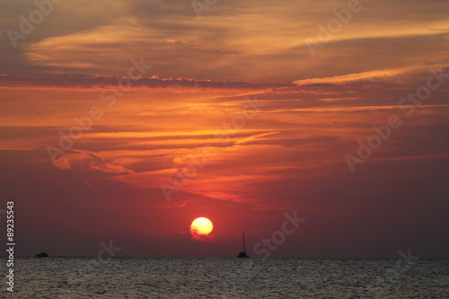 Kumharas Beach Sunset Ibiza