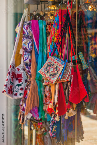 Colored cloth on the Eastern market © photoprime