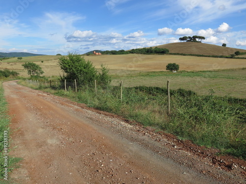 campagna, nuvole  photo