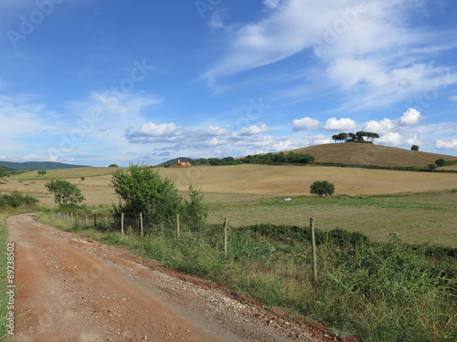 campagna, nuvole  photo