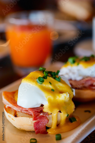 Quadro em tela Delicious breakfast