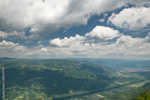 Viewpoint in National Park Tara.