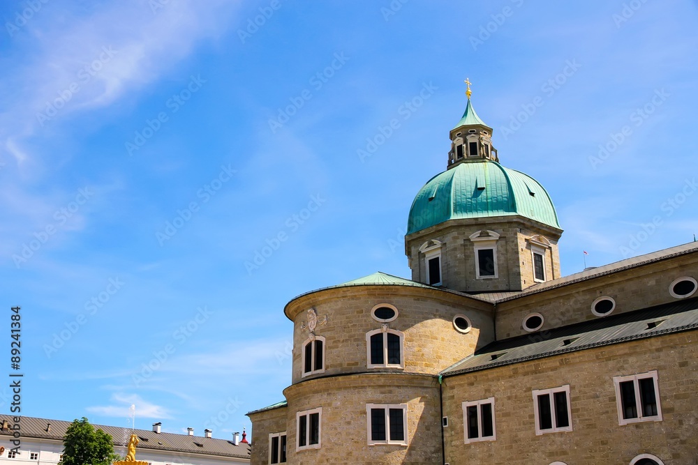 Fototapeta premium Historische Architektur in Salzburg