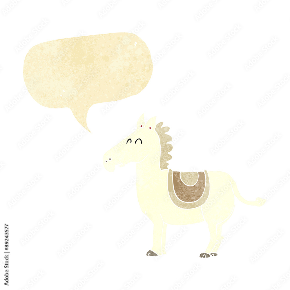 cartoon donkey with speech bubble cartoon donkey with speech bubble