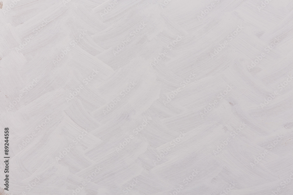 Obraz premium Brushed white wall texture - dirty background