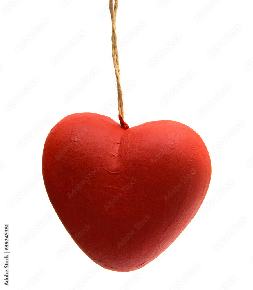 Obraz premium papier mache heart