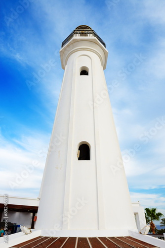 The lighthouse on shore, Sharm el Sheikh, Egypt