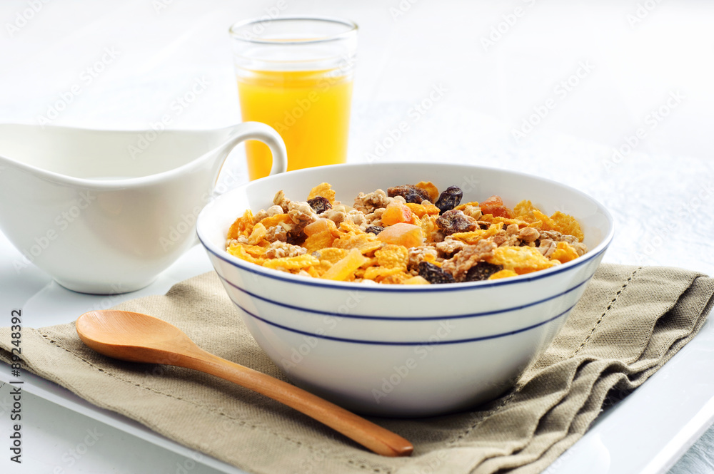 Well balanced breakfast Well balanced breakfast