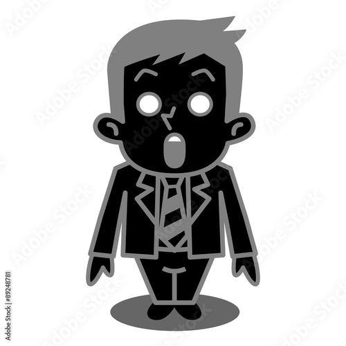 灰になった男性