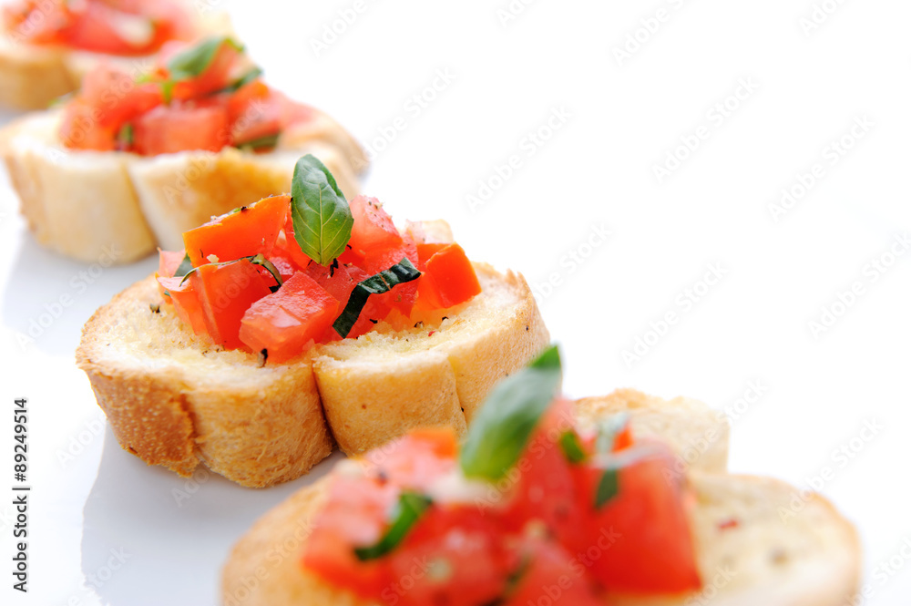 Bruschetta appetiser Bruschetta appetiser