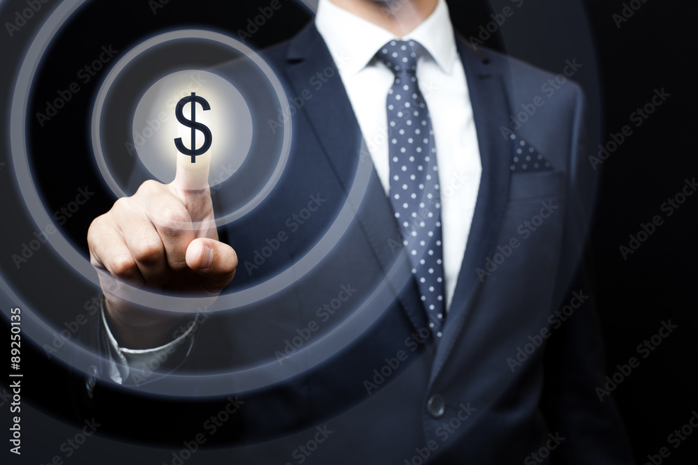 man in suit on a black background man in suit on a black background