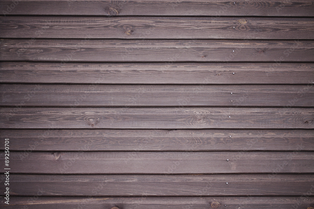 Brown horizontal old wooden backgorund Brown horizontal old wooden backgorund