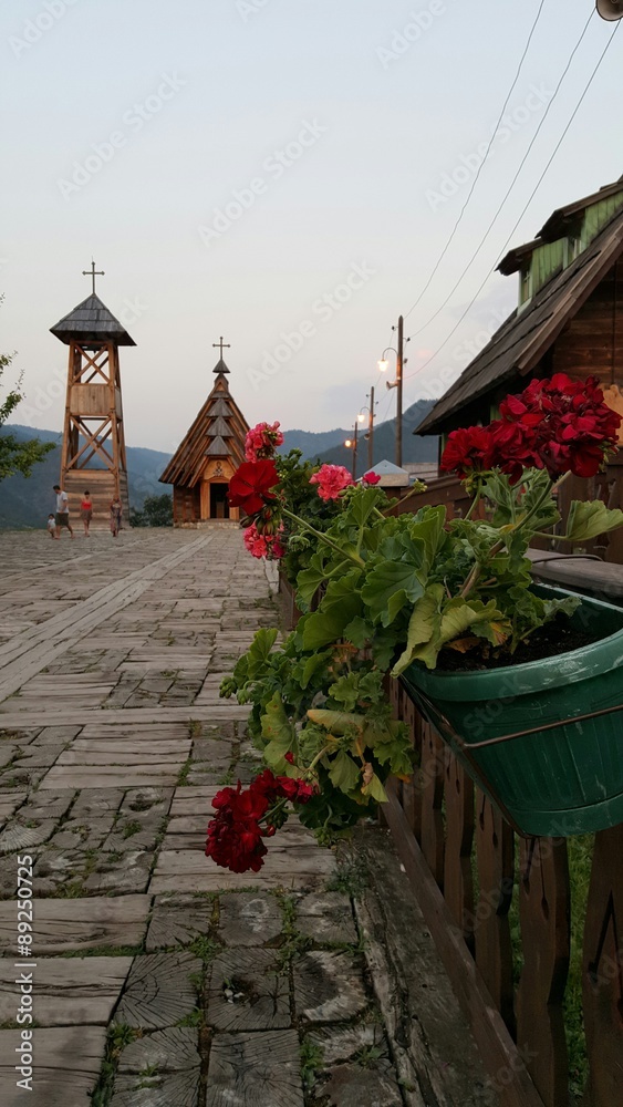 Fototapeta premium Ethnovillage