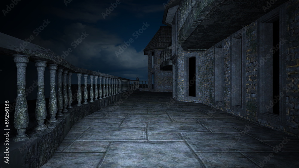 Obraz premium 廃墟