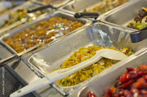 Chinese Food Buffet Tray © Ezume Images