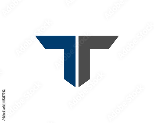 TT letter logo icon template 1
