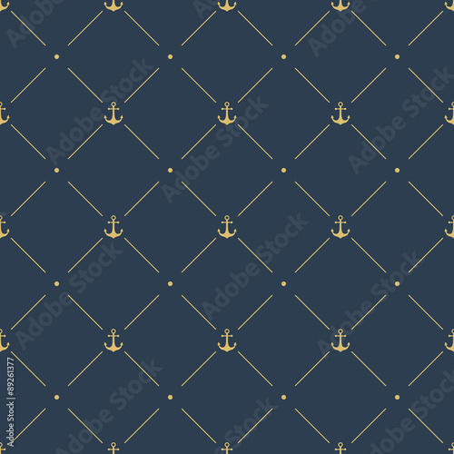 marine seamless pattern background
