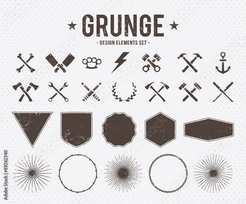 Grunge Design Elements
