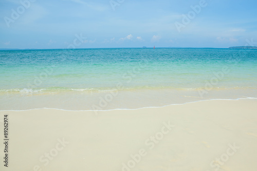 Beautiful sea and sand