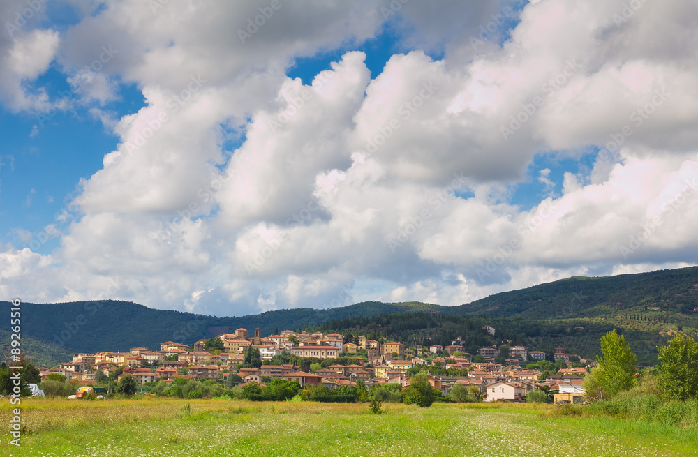 Vista panoramica di Tuoro