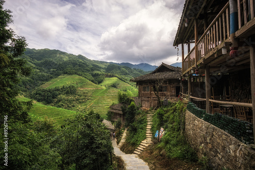 Fotografi Tian tou zhai village