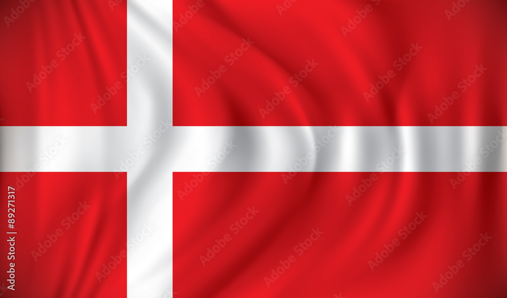 Fototapeta premium Flag of Denmark