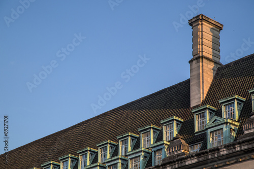Fototapeta Naklejka Na Ścianę i Meble -  English roofs