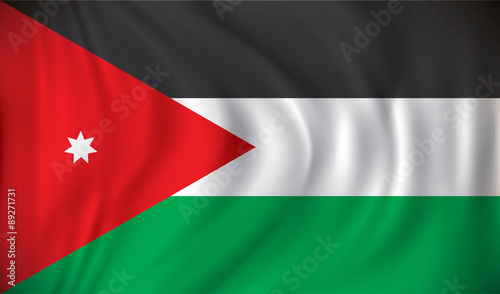 Free Download Flag of Jordan - GFXLoad