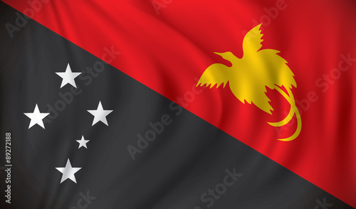 Flag of Papua New Guinea