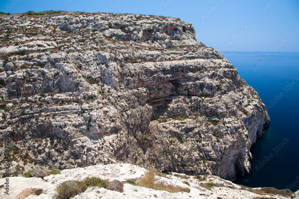 Cliff in Malta