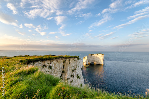 Old Harry Rocks near Swanage in Dorset photo