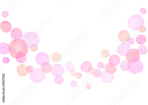 水玉　背景　dots background pink