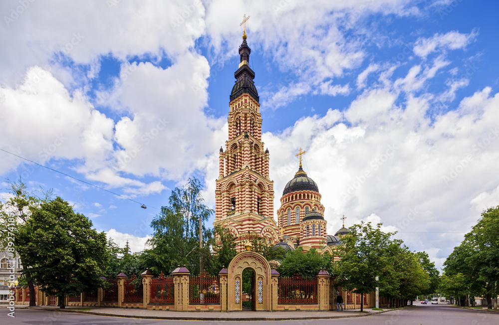 Obraz premium Blagoveshensky cathedral in Kharkov, Ukraine