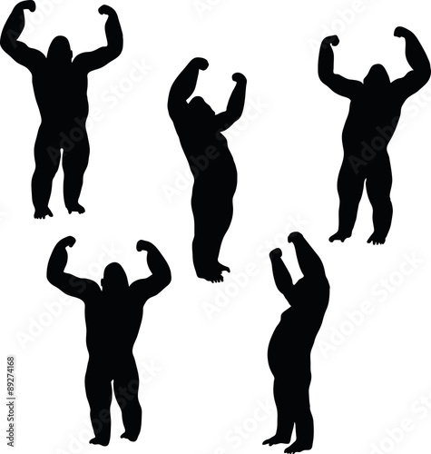 gorilla silhouette