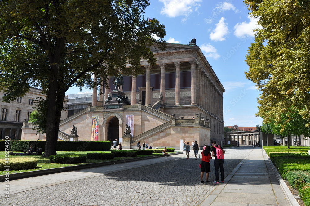 Obraz premium Alte Nationalgalerie in Berlin