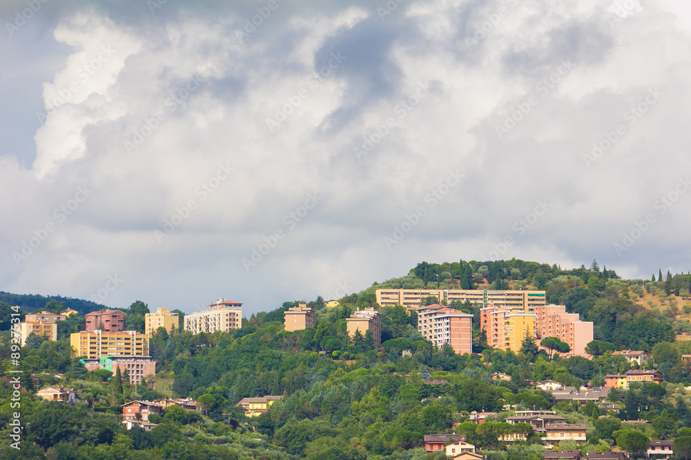 Fototapeta premium Cumulonembi in Umbria