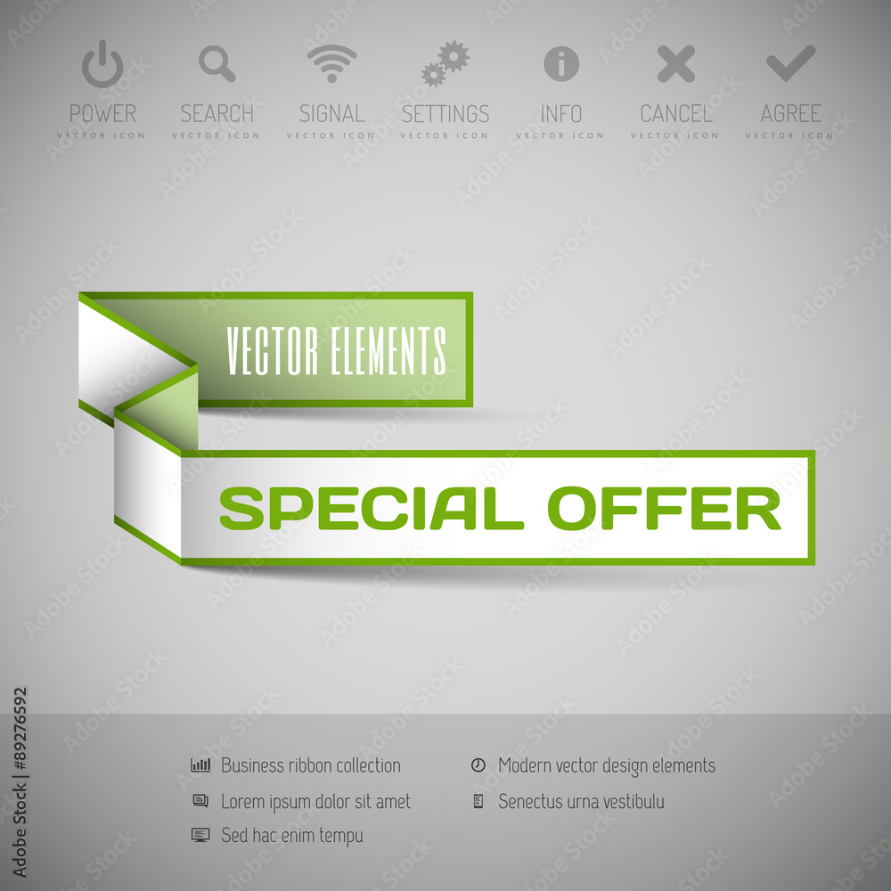 Banner with commerce business content Banner with commerce business content