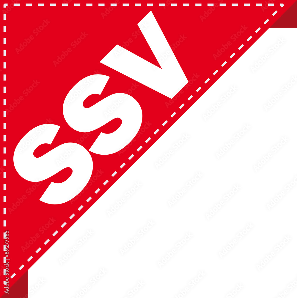 Banner Sommerschlussverkauf SSV Ecke Banner Sommerschlussverkauf SSV Ecke