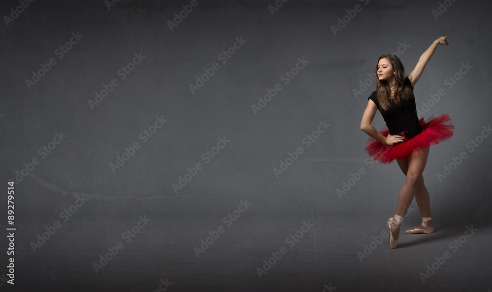 ballerina saluting with elegance ballerina saluting with elegance