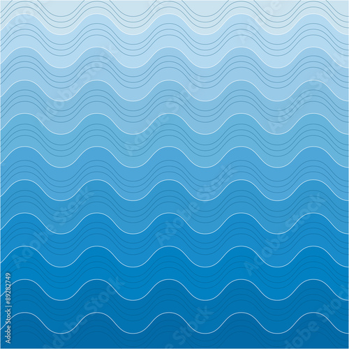 Sea background, absract waves background