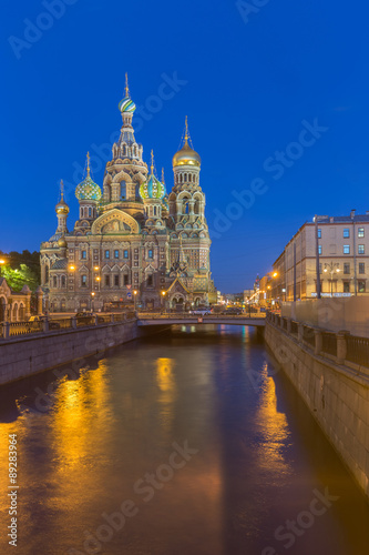 Church of the Savior on Blood at St.Petersburg, Russia