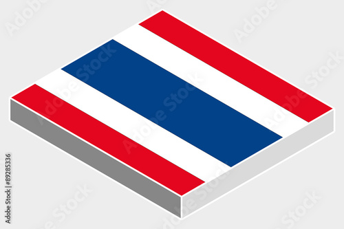 3D Isometric Flag Illustration of the country of Thailand Free Download 3D Isometric Flag Illustration of the country of Thailand - GFXLoad