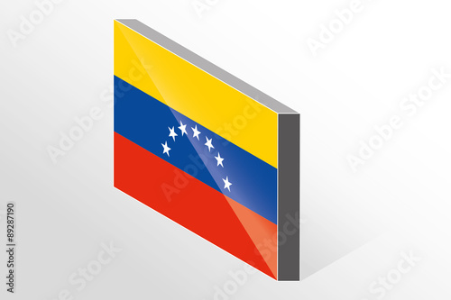 3D Isometric Flag Illustration of the country of Venezuela Free Download 3D Isometric Flag Illustration of the country of Venezuela - GFXLoad